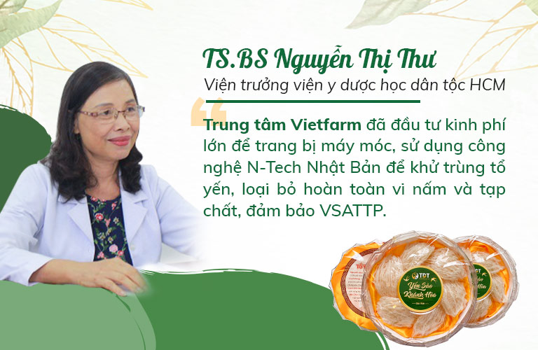Nhận xét của Ts.Bs Nguyễn Thị Thư