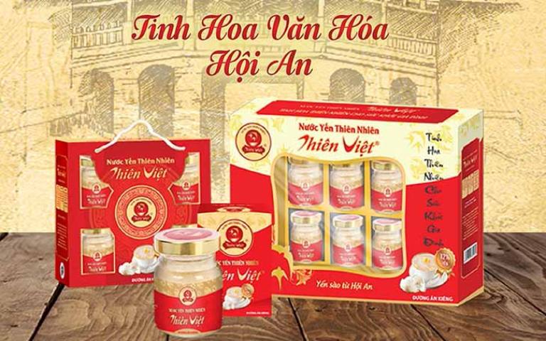 Yến sào Thiên Việt có thế mạnh về nước yến và các sản phẩm từ yến hơn là các loại yến sào