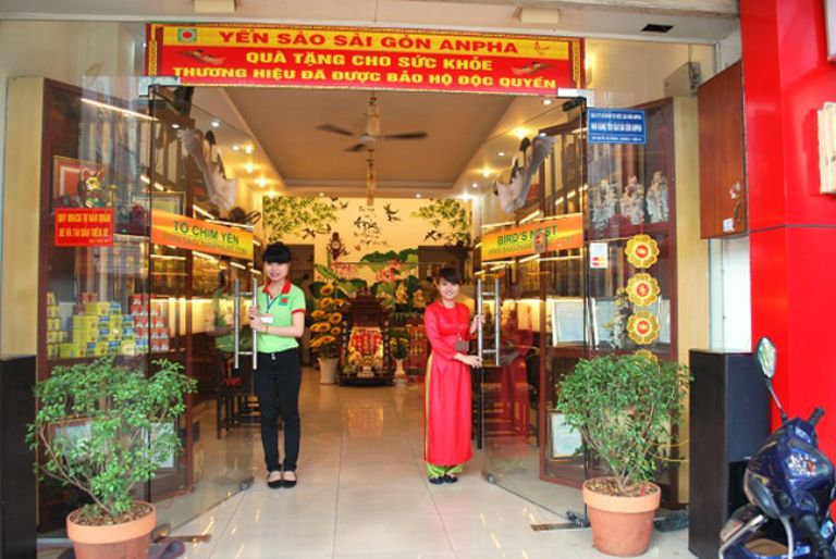Yến sào Sài Gòn Anpha là đơn vị lâu năm, có tên tuổi trên thị trường yến sào