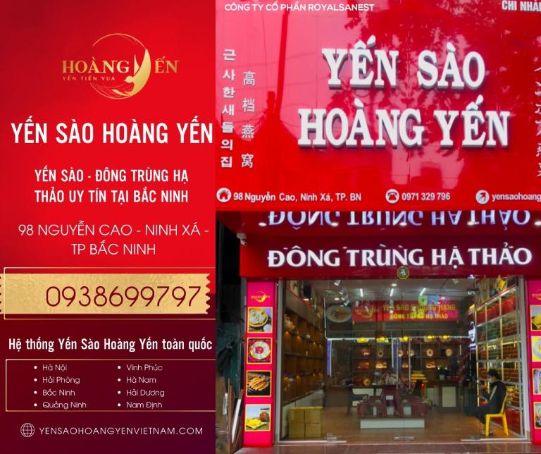 Tham khảo yến sào Hoàng Yến nếu bạn đang có nhu cầu mua yến sào tại Bắc Ninh