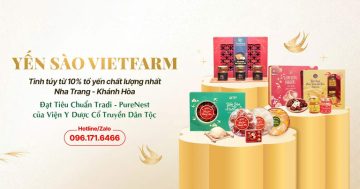 Yến sào Vietfarm đạt chuẩn bộ 15 tiêu chuẩn Tradi - PureNest